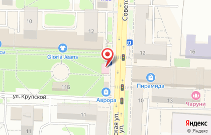 Мобил Элемент на Советской улице на карте