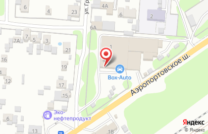 Торговая компания Уралком на Аэропортовском шоссе на карте