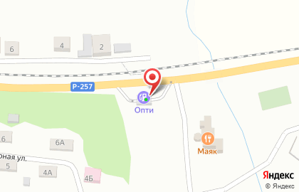 Заправочная станция КНП в Малом Слизнево на карте