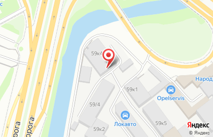 Производственно-промышленная компания Крепость в Октябрьском районе на карте