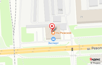 Автосервис Bosch-Service на шоссе Революции на карте
