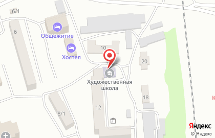 Детская школа искусств г. Свободного в Благовещенске на карте