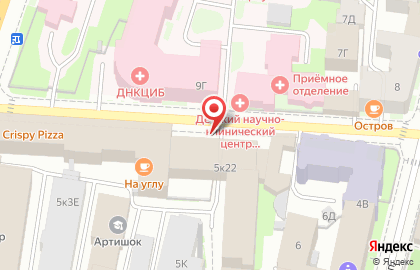 Canvas на улице Профессора Попова на карте