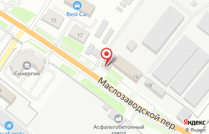 Торговая компания Ваша кровля в Заводском районе на карте