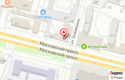 Дельта сервис на Московском проспекте на карте