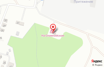 Баня на Олимпийском на карте