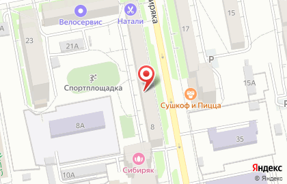 Школа аниматоров Crazy Boom в Железнодорожном районе на карте