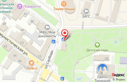 Магазин Игрушки детям на карте