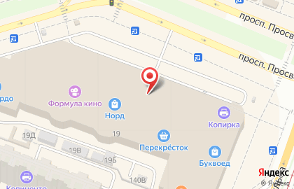 Центр бытовых услуг Город мастеров на проспекте Просвещения на карте