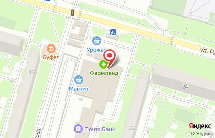 Центр высшего водительского мастерства на улице Рабкоров на карте