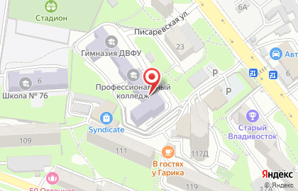 Профессиональный колледж Дальневосточный Федеральный Университет на карте