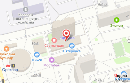 Фотостудия в Москве на карте