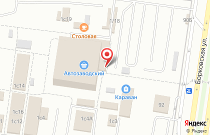 Автозаводский рынок на Революционной улице на карте