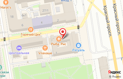 Интернет-магазин Футболки ТВ в Центральном районе на карте