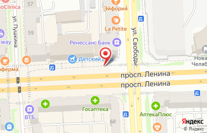 Сеть по продаже печатной продукции Роспечать на проспекте Ленина, 46 киоск на карте