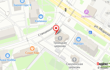 Свято-Троицкий храм на улице Морозова на карте