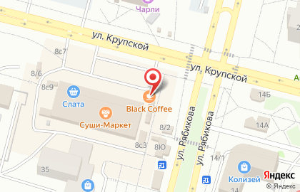 Black coffee в Центральном районе на карте