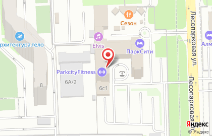 Фитнес-центр Parkcity на карте