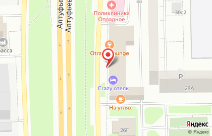 Универсам Fix Price на Алтуфьевском шоссе на карте