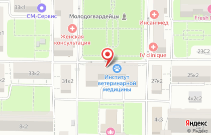 Мини-маркет Фасоль на Молодогвардейской улице на карте