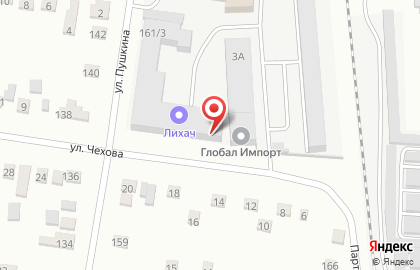 Лихач на улице Чехова на карте