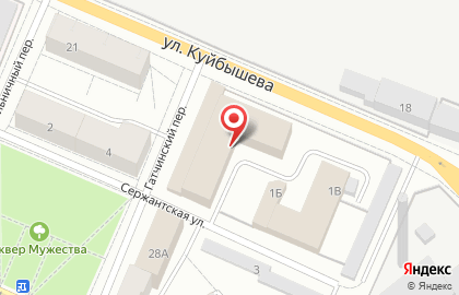 Охрана на улице Гатчинский на карте