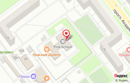 Агентство недвижимости Триас+ на проспекте Академика Филатова на карте