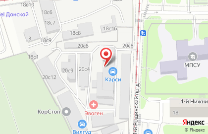 Компания Сети и Телекоммуникации на карте