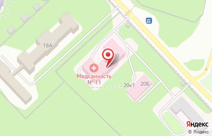 Городская клиническая больница им. С.Н. Гринберга на улице Генерала Панфилова на карте