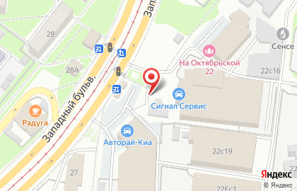 Страховая компания СберСтрахование на Октябрьской улице на карте