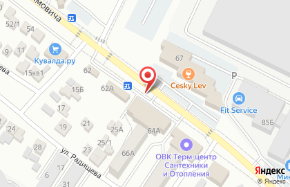 Электромаш на улице Серафимовича на карте