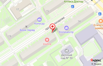 Зоомагазин PetShop.ru на проспекте Елизарова на карте
