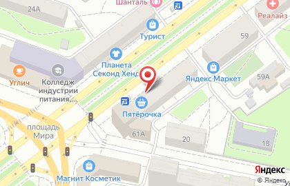Лукойл-Гарант на проспекте Ленина на карте
