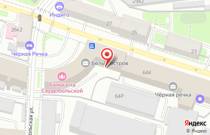 Компания АвтоКонсалтинг78 на Сердобольской улице на карте