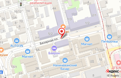 Шашлычная Ассорти на Базарной площади на карте