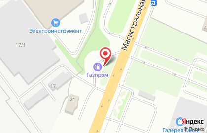 АЗС в Курске на карте