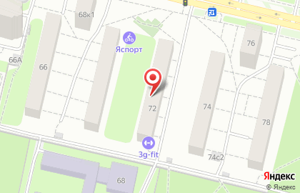 Барс на улице Юных Ленинцев на карте