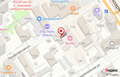 Бандероль на карте