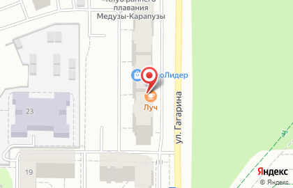 Салон-магазин Владимирская фабрика дверей на улице Гагарина на карте