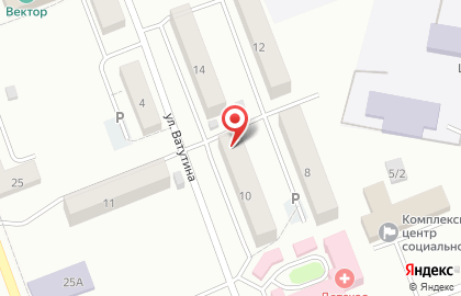 Продовольственный магазин Данилыч в Орджоникидзевском районе на карте