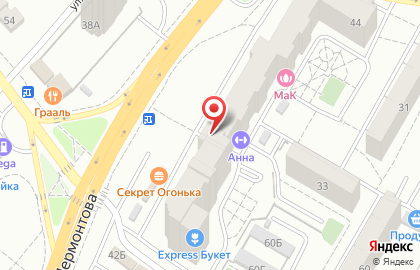 Адвокатский кабинет Текучевой Т.Н. в Краснооктябрьском районе на карте