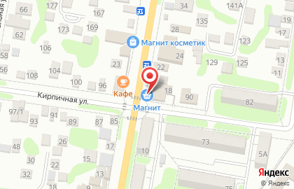 Супермаркет Магнит на улице Шовгенова на карте
