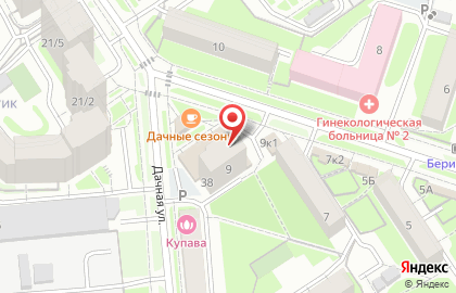 Частная клиника №1 на карте