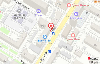 Флористический центр Оазис в Центральном районе на карте