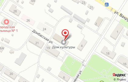 Амурская, дворец культуры на карте