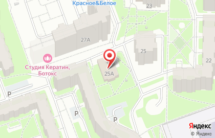 Студия современной хореографии Метро на улице Наседкина, 25А на карте