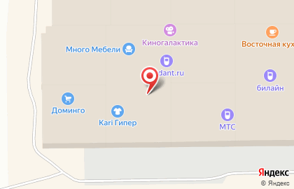 Киоск по продаже мороженого Carte D`or на карте