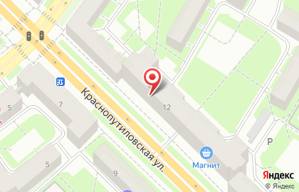 Сервисный центр Балтийский сервис на Краснопутиловской улице на карте