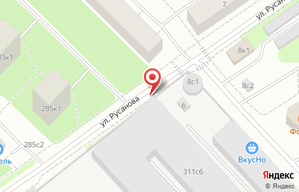 Шиномонтажная мастерская на Ленинградском проспекте на карте