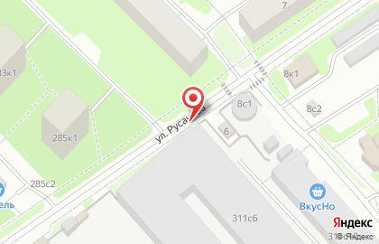 Шиномонтажная мастерская на Ленинградском проспекте на карте